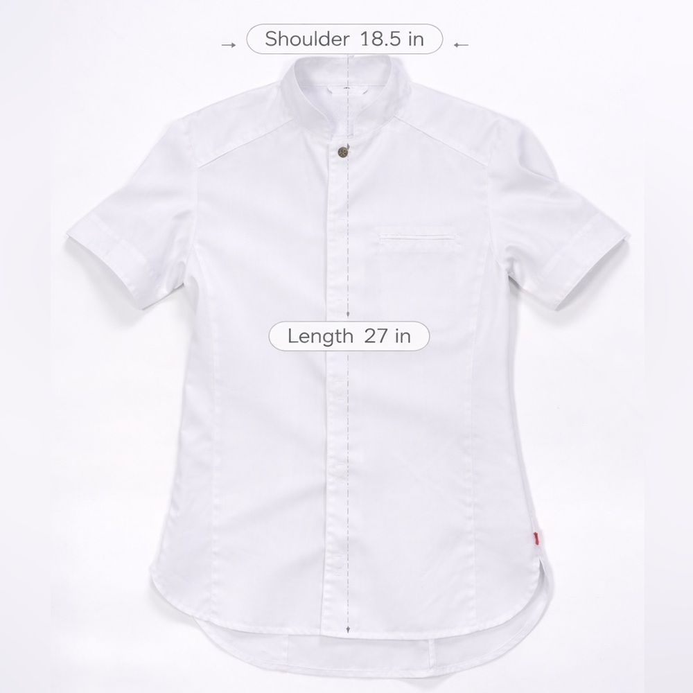 Segers Men’s Chef Jacket White Size C48 (large M Or L) - Picture 11 of 11